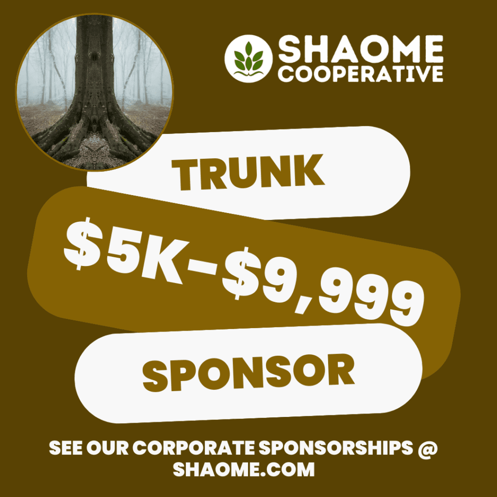 Become a Trunk Corporate Sponsor at Shaome Cooperative