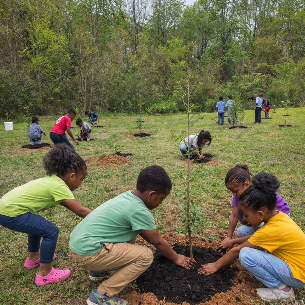 Student Planting Day | Shaome Cooperative